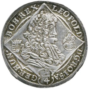 Leopold I. 1/4 thaler 1698 KB