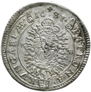 Leopold I. XV. Krejcar 1681 KB