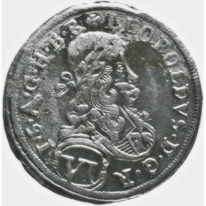 Leopoldo I. VI. Krejcar 1682