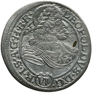 Leopold I. VI. Krejcar 1672