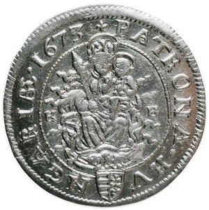 Leopold I. VI. Krejcar 1673 KB