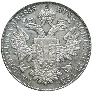 Franz Josef I. tolar korunovační 1853 A