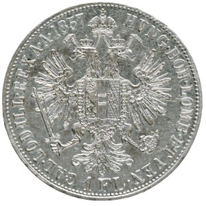 Franz Josef I. zlatník 1857 E, R!