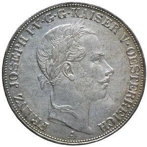 Franz Josef I. Tolar spolkový 1857 A