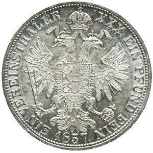 Franz Josef I. Tolar spolkový 1857 A