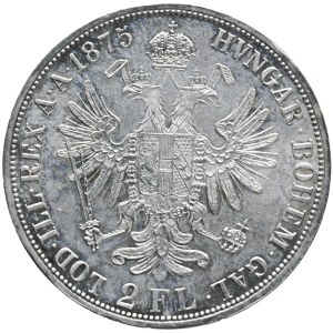 Franz Josef I. 2 zlatník 1875