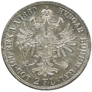 Franz Josef I. 2 zlatník 1880
