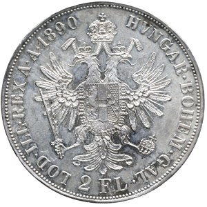 Franz Josef I. 2 zlatník 1890