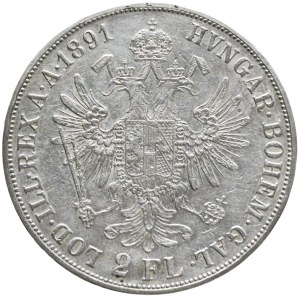 Franz Josef I. 2 zlatník 1891