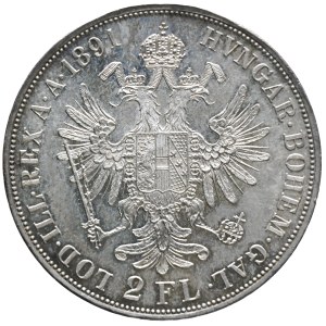 Franz Josef I. 2 zlatník 1891