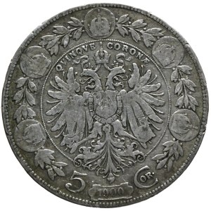 Franz Josef I. 5 crowns 1900