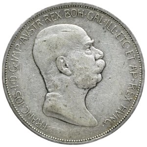 Franz Josef I. 5 crowns 1909