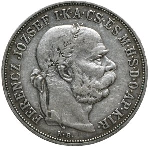 Franz Josef I. 5 crowns 1900 KB