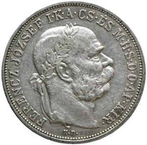Franz Josef I. 5 crowns 1908 KB