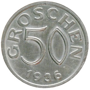 50 Groschen 1936