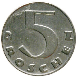 5 Groschen 1938