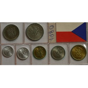 Set of circulation coins 1980