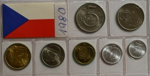 Set of circulation coins 1980