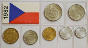 Set of circulation coins 1982