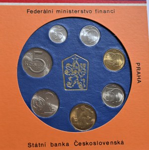 Set of circulation coins 1989