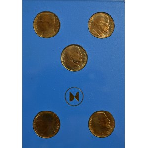 Sada 10 korunových mincí Československo 1990 - 1993