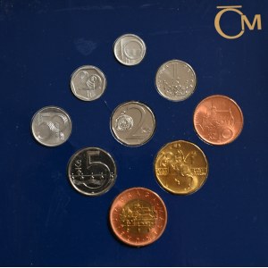 Set of circulation coins 1998