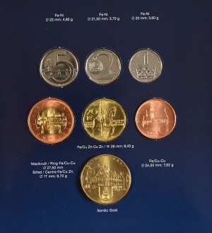 Set of circulation coins 2010