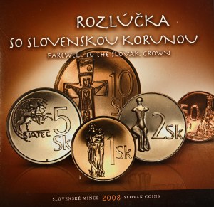 Set of circulation coins 2008