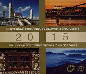 Set of circulation coins 2015