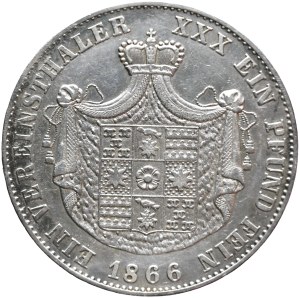 Federal thaler 1866 A