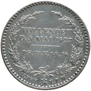 Friedrich August 1/6 Tolar 1827