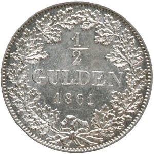 1/2 Gulden 1861