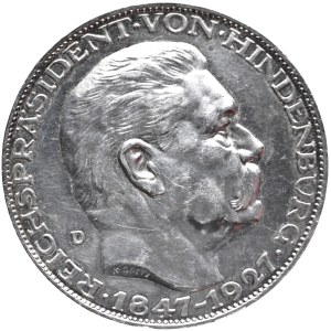 Wiemar Medal 80th birthday Hindenburg, 1927