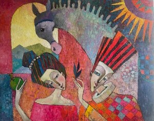 John Bonaventure Ostrowski, Horse Whispers, 2025