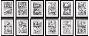 Artist unrecognized, Riding school, Benard za Harguiniez (Manège)
