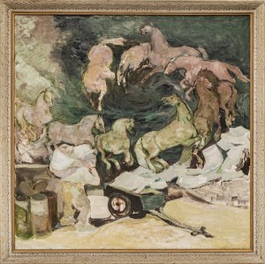 Irena Zahorska, Horses, 1977