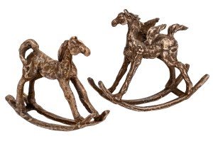 Jadwiga Bardyszewska, Rocking horse with pegasus, 2023