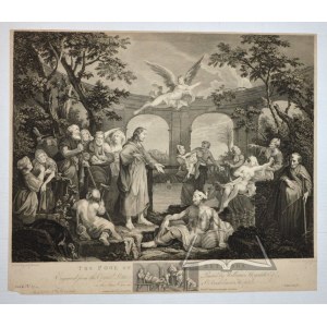 HOGARTH William (1697-1764), La piscine de Bethesda. ('The Pool of Sheep' ; 'The House of Mercy').