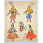 STRYJEŃSKA Zofia (1894-1976), Folk costume.