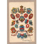 (HERBS). Coats of arms of Galician Cities.