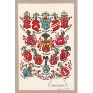 (HERBS). Coats of arms of the Knighthood of Polsk.