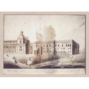 Vilnius Castle from a painting in the Lubomirski Museum in Lviv.