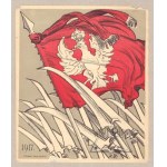 (PLAKE). Kosynierzy 1917.