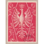 (PLAKE). Crowned eagle.