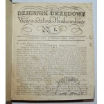 Official Gazette of the Krakow Province. 1834