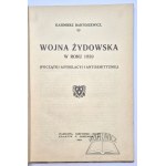 BARTOSZEWICZ Kazimierz, The Jewish War of 1859.