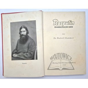 KUMMER Rudolf, Rasputin. Ein Werkzeug der Juden.