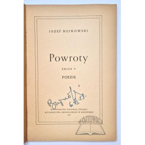 BUJNOWSKI Joseph, Returns.