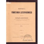 BARZYKOWSKI Stanisław, Historya Powstania Listopadowego.
