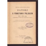 BERG Nikolaï Vassilievitch, Notes sur l'insurrection polonaise de 1863 et 1864 et l'époque précédente des manifestations depuis 1856.